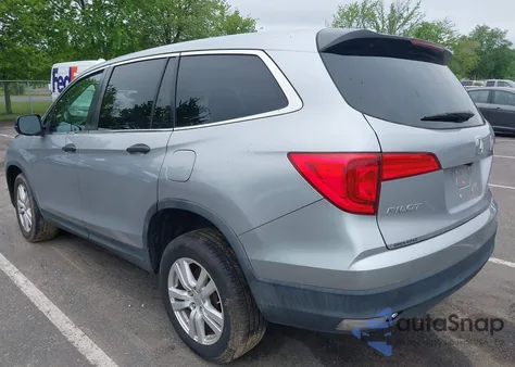 2018 Honda Pilot Lx из США, поврежденный, VIN 5FNYF6H11JB021508